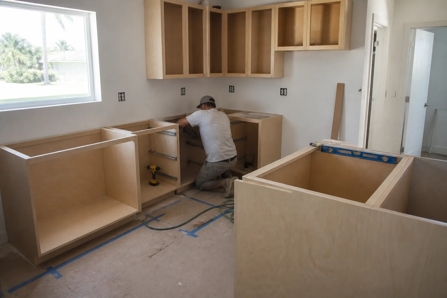Apollo Beach Custom Cabinets work detail
