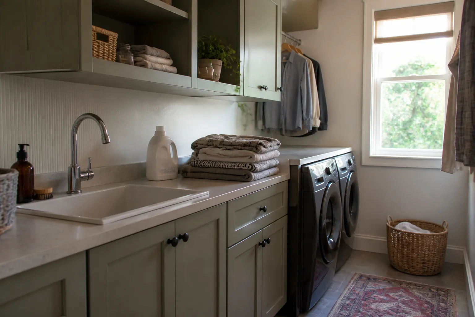 Realistic Laundry Room Cabinets