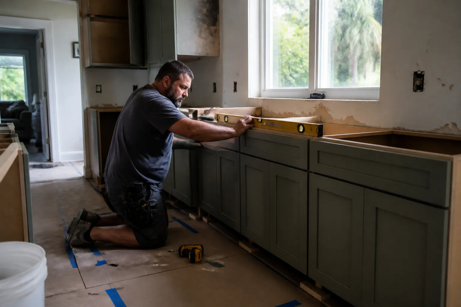 Kitchen Cabinet Installation