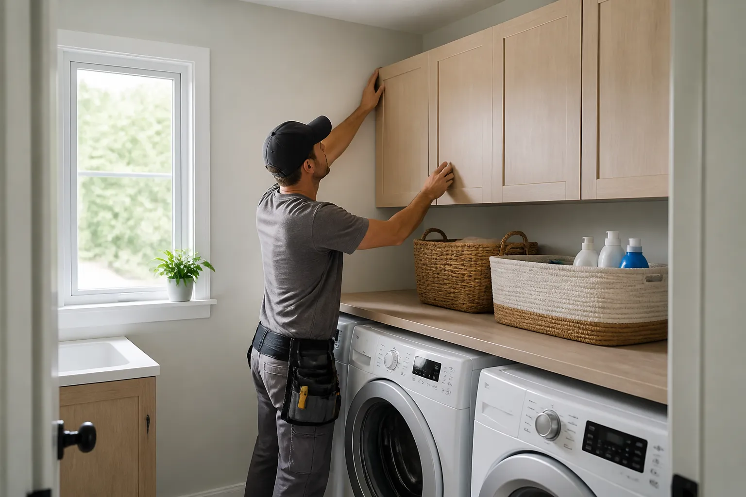 Laundry Room Cabinets