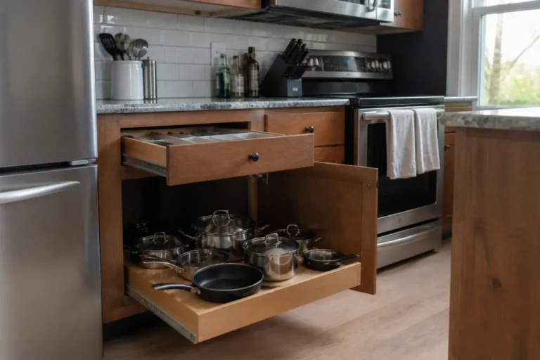 Pull-Outs, Drawers and Corner Fixes: Cabinet Storage That Earns Its Keep
